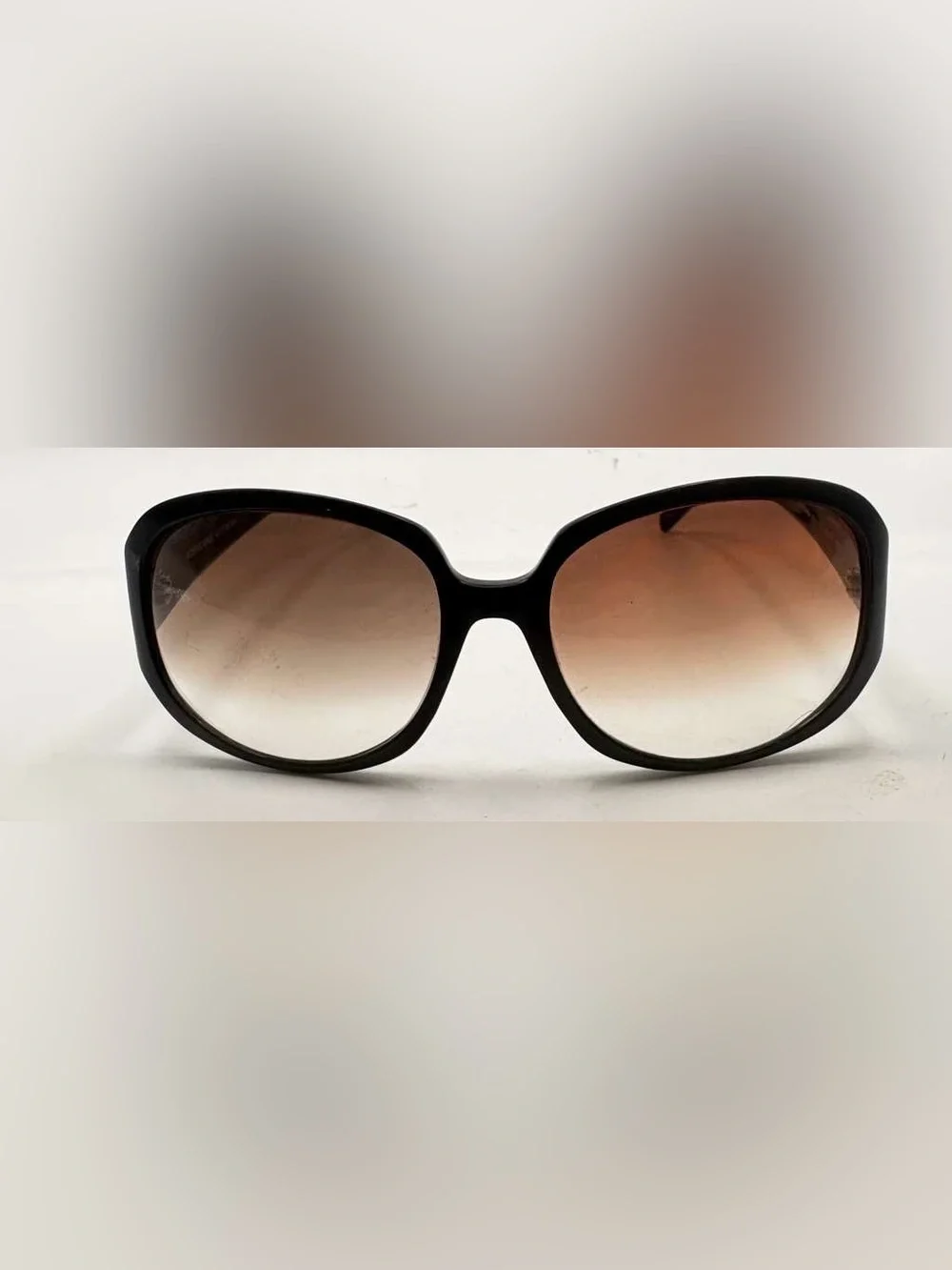 Adrienne Vittadini AV5034S Black Oval Sunglasses Frames Only
